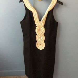 Lilly Pulitzer Black Valli Shift